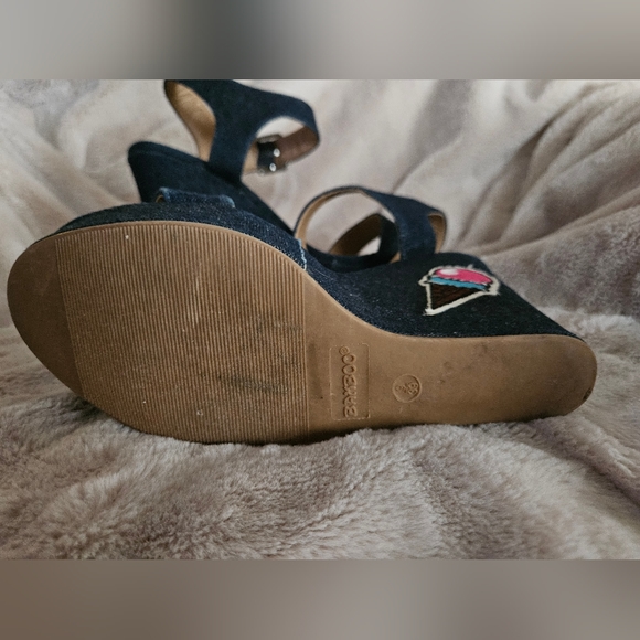 90's Bamboo wedge heals - Picture 2 of 7